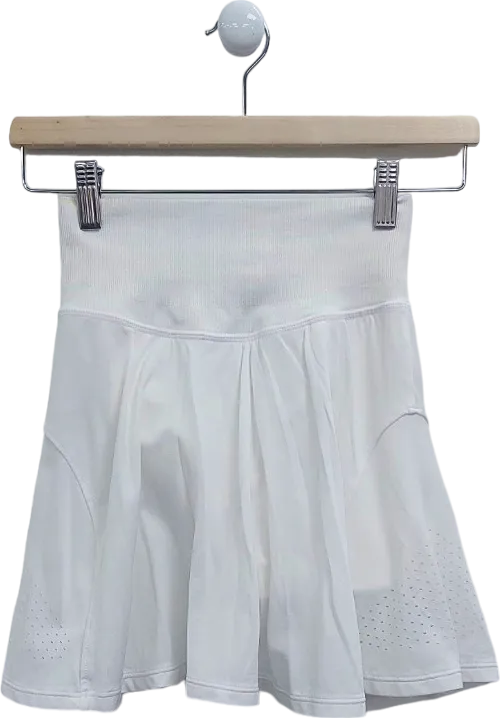 Gymshark White Skort XS