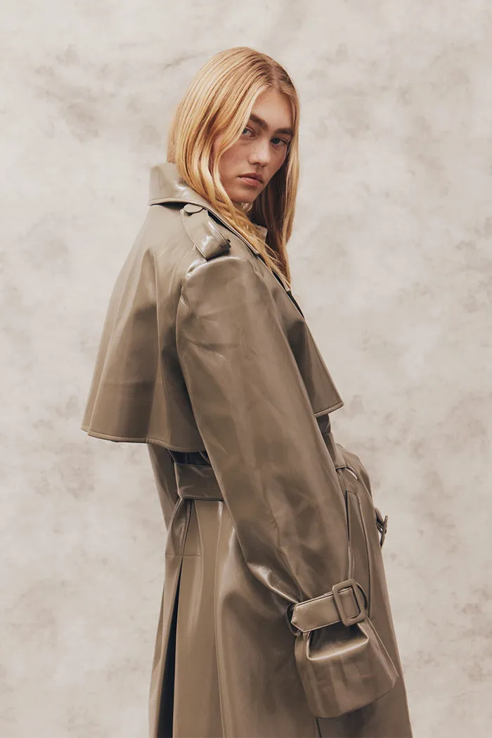 Hailey Trench Olive