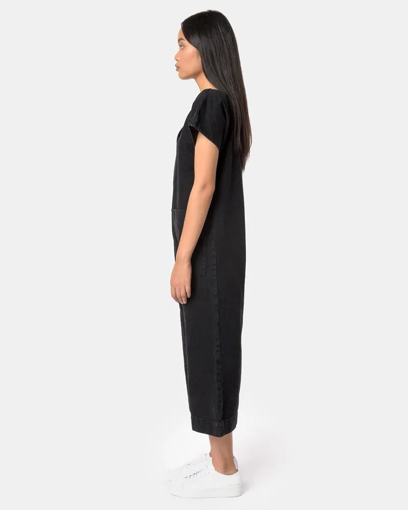 Hannah Coverall in Black