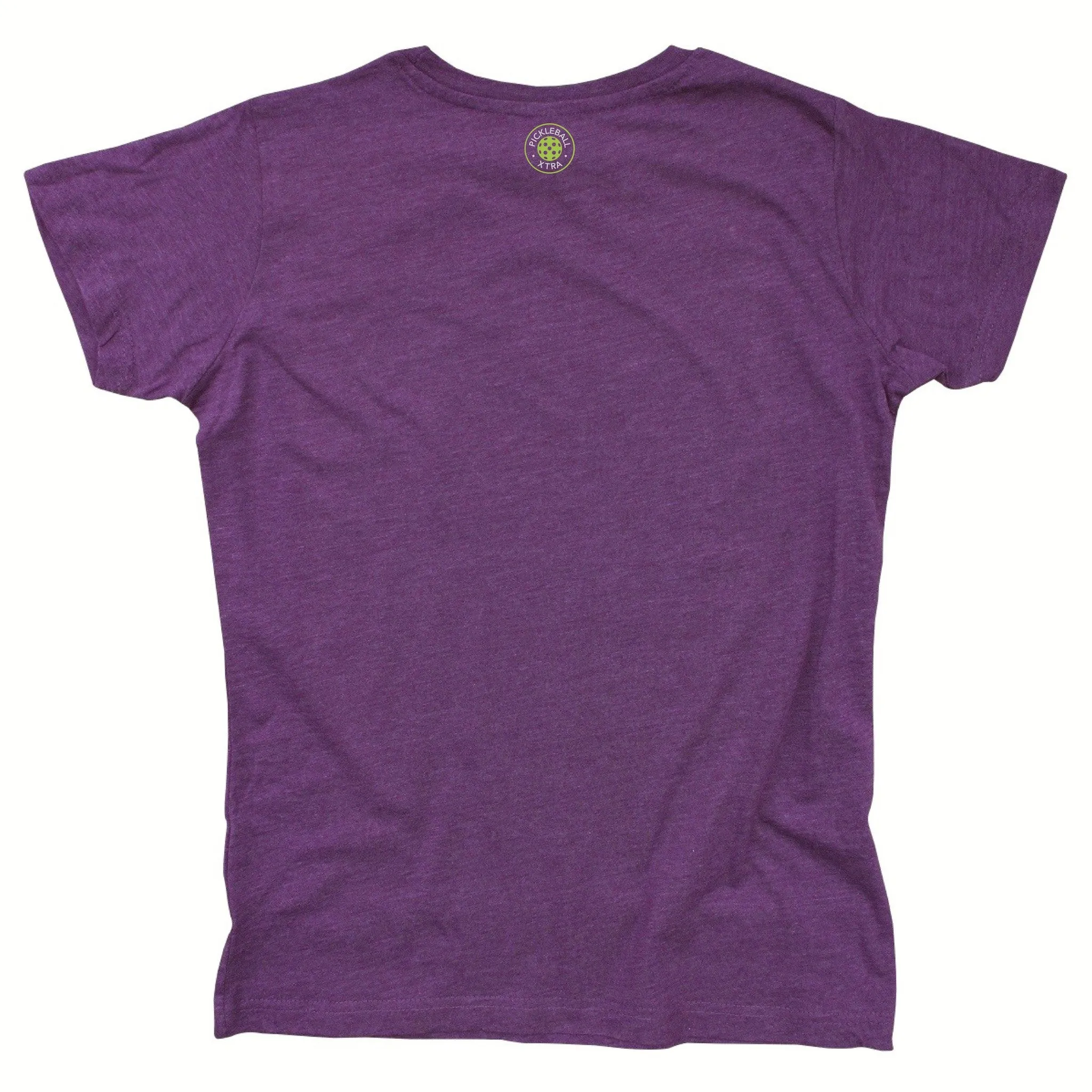 Happy People Play Pickleball Ladies T-Shirt - Vintage Casual Cotton Blend