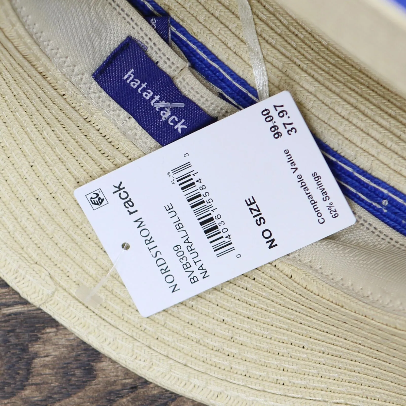 Hat Attack Womens Color Stripe Sun Hat Paper Fedora