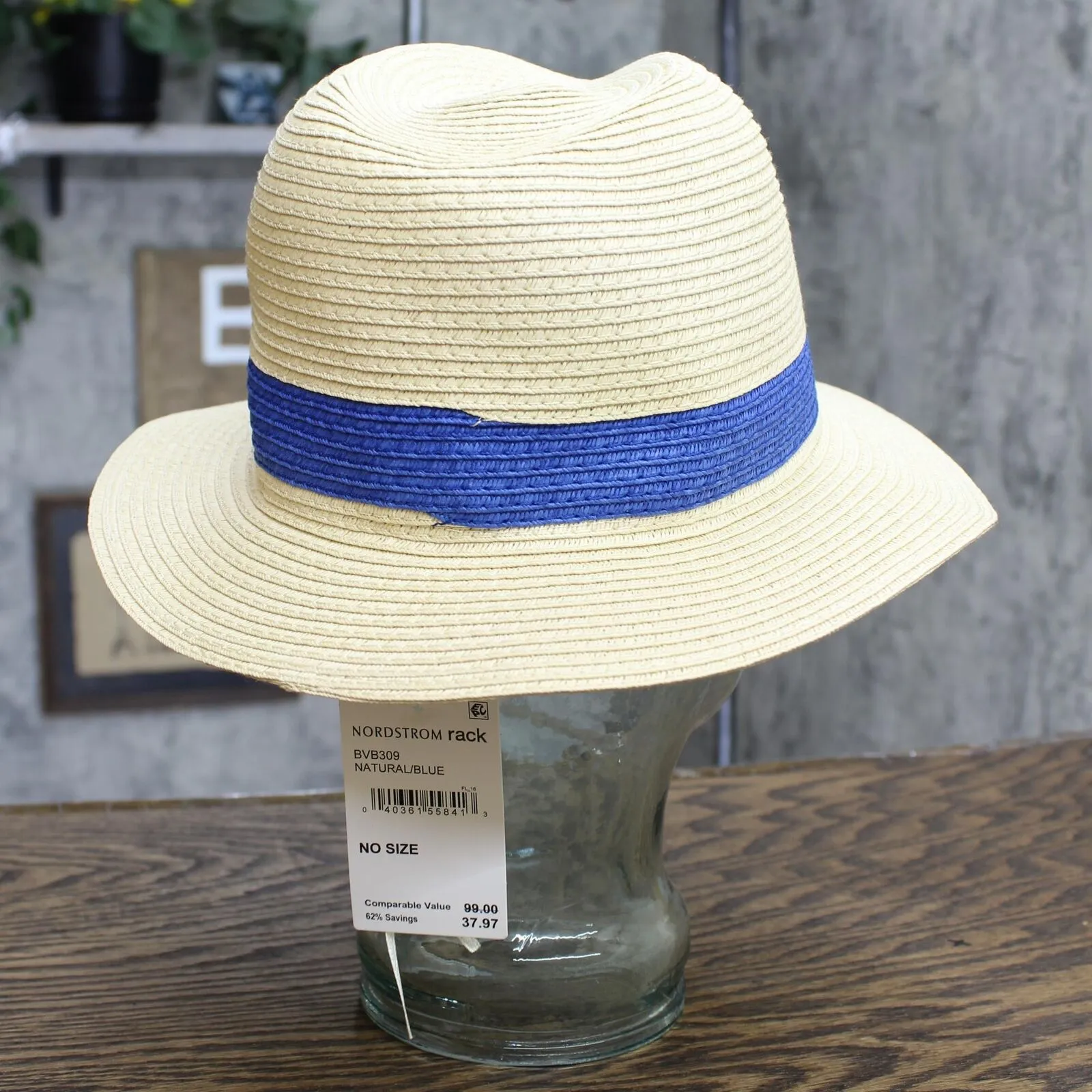 Hat Attack Womens Color Stripe Sun Hat Paper Fedora