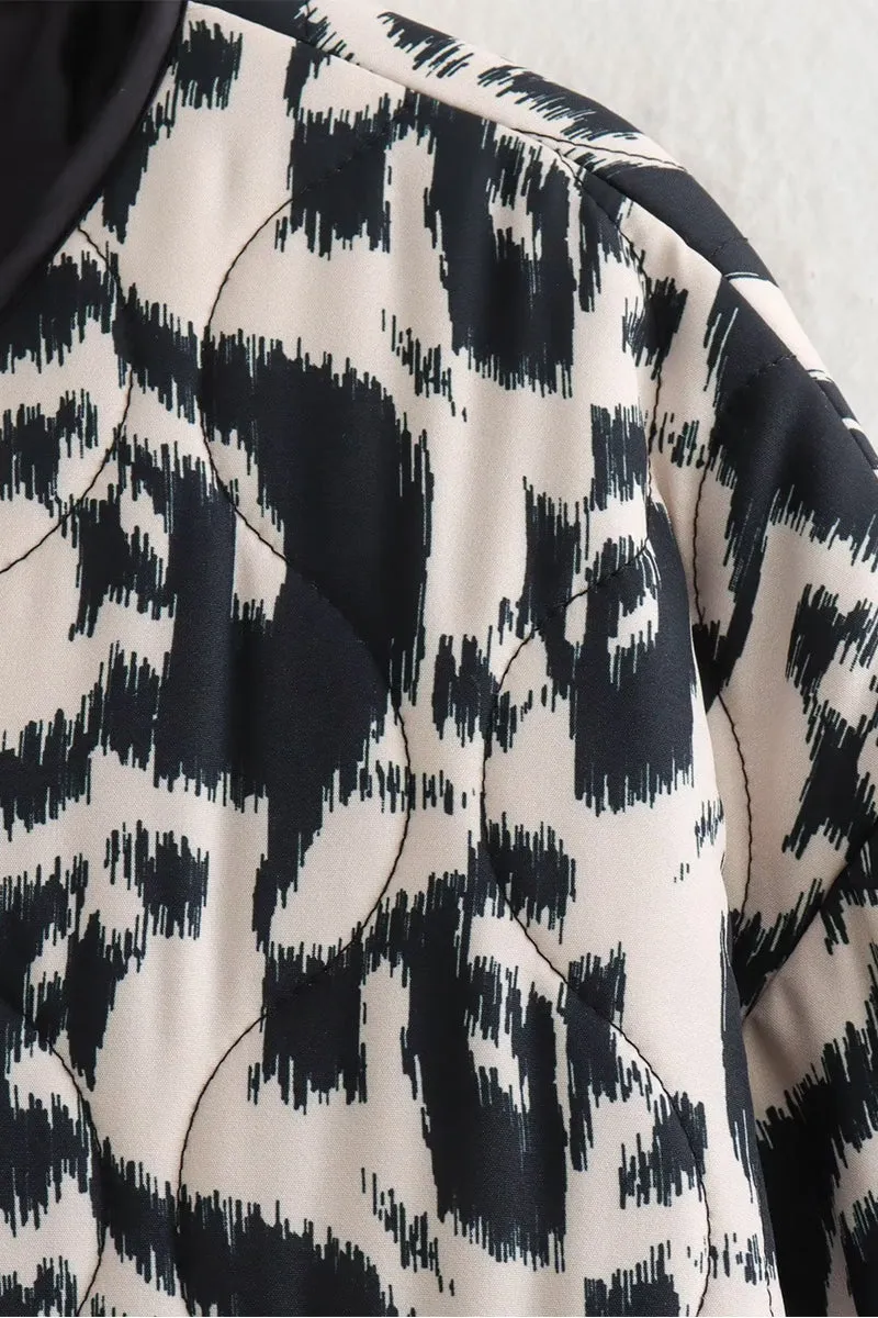 HCR1157 Urban Jungle Quilted Jacket Outerwear