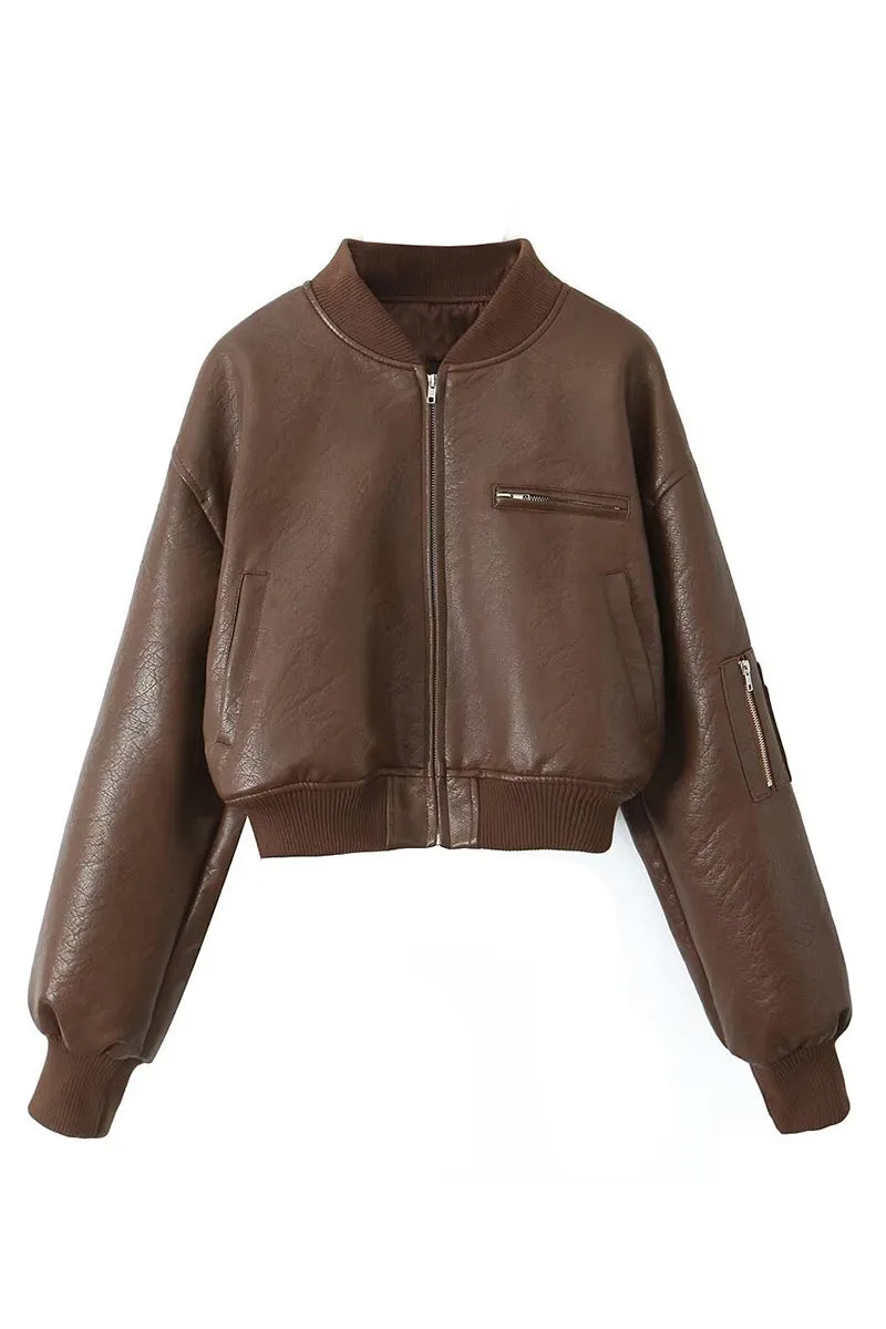 HCS1103 Urban Maverick Leather Jacket Outerwear