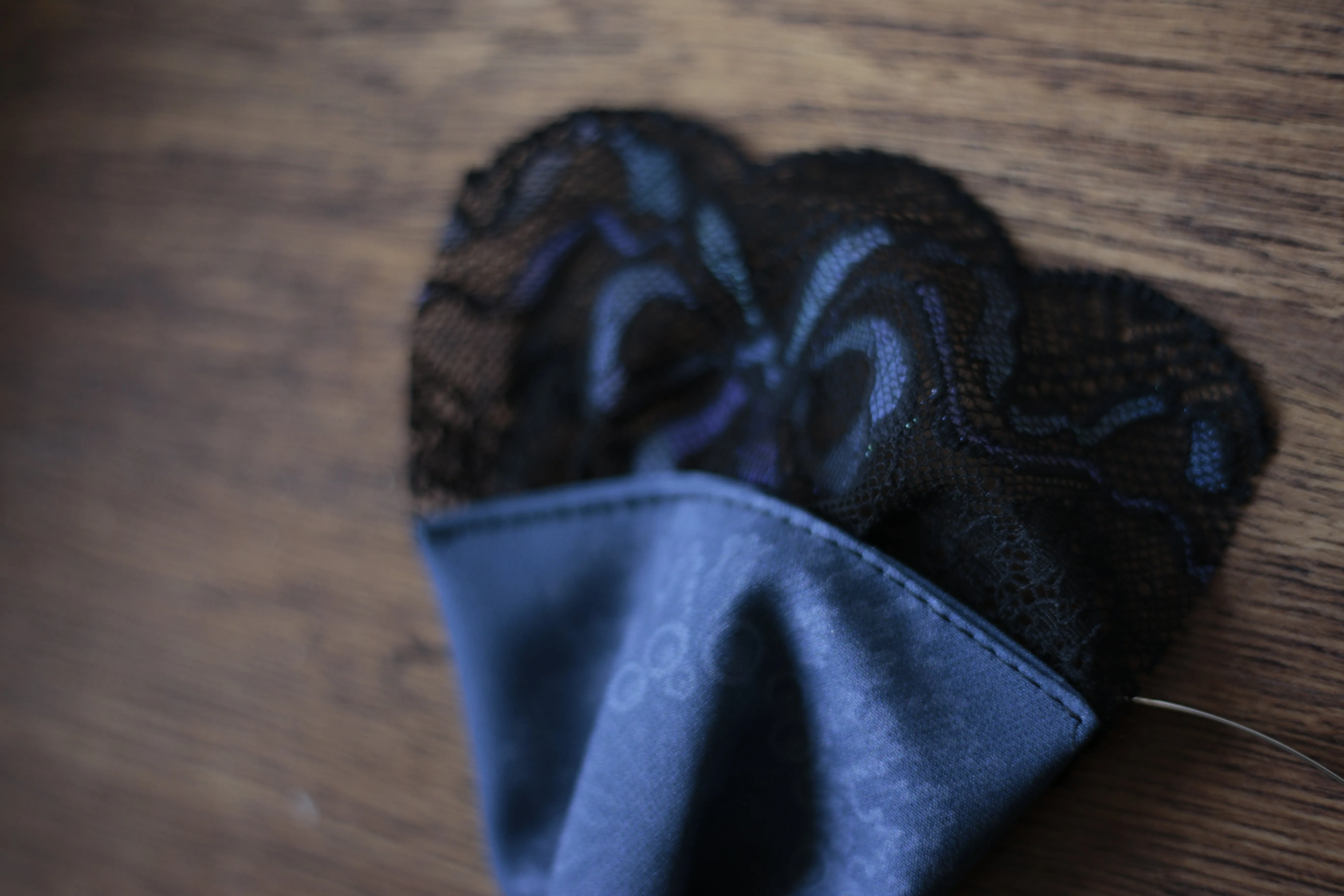 Headband Ocean (black, blue ,sea)