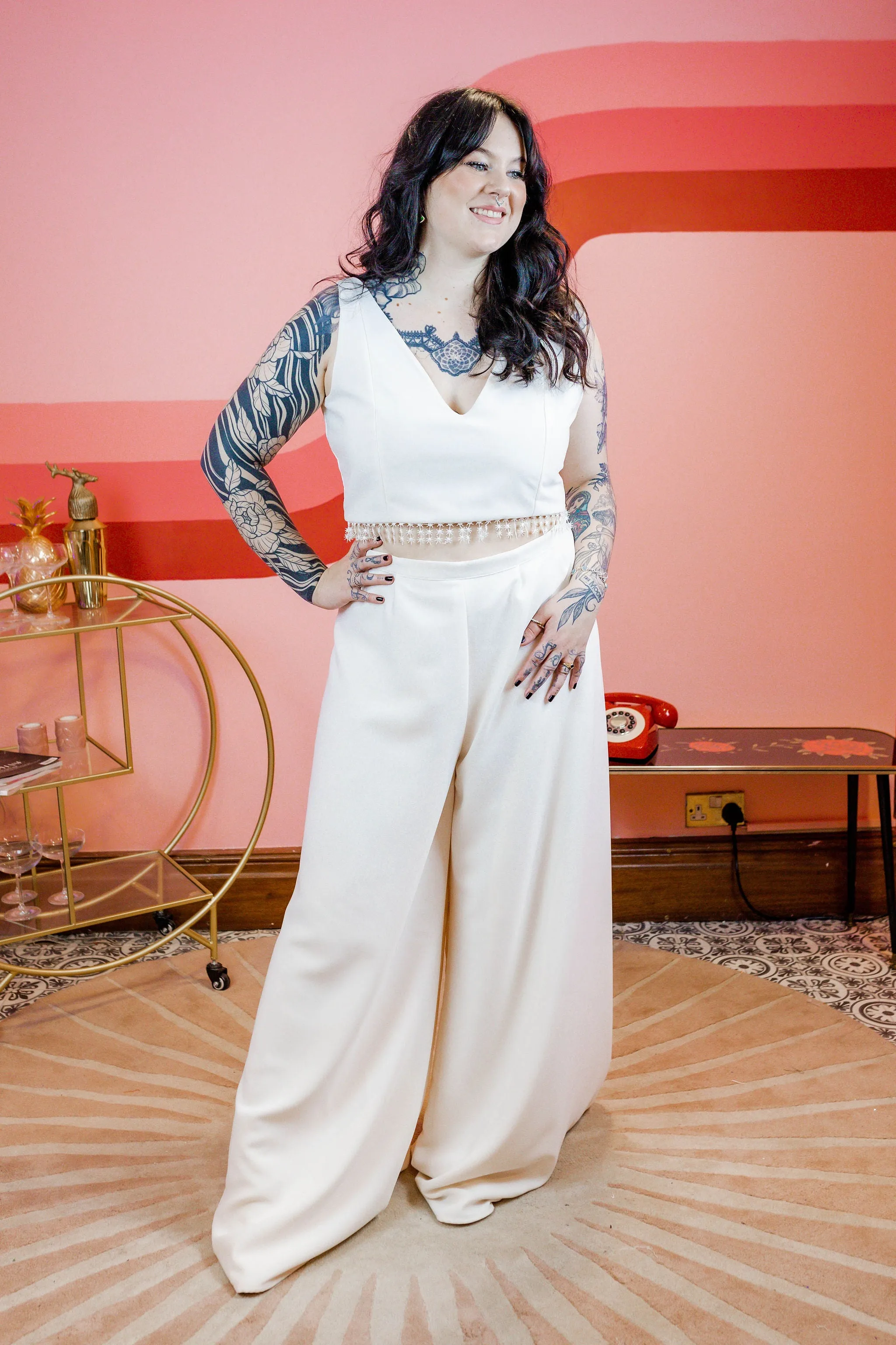 Hepburn star hem top