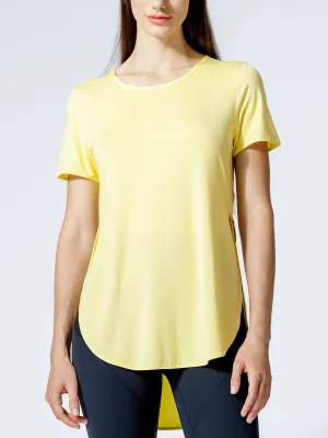HI LO SIDE SPLIT TEE