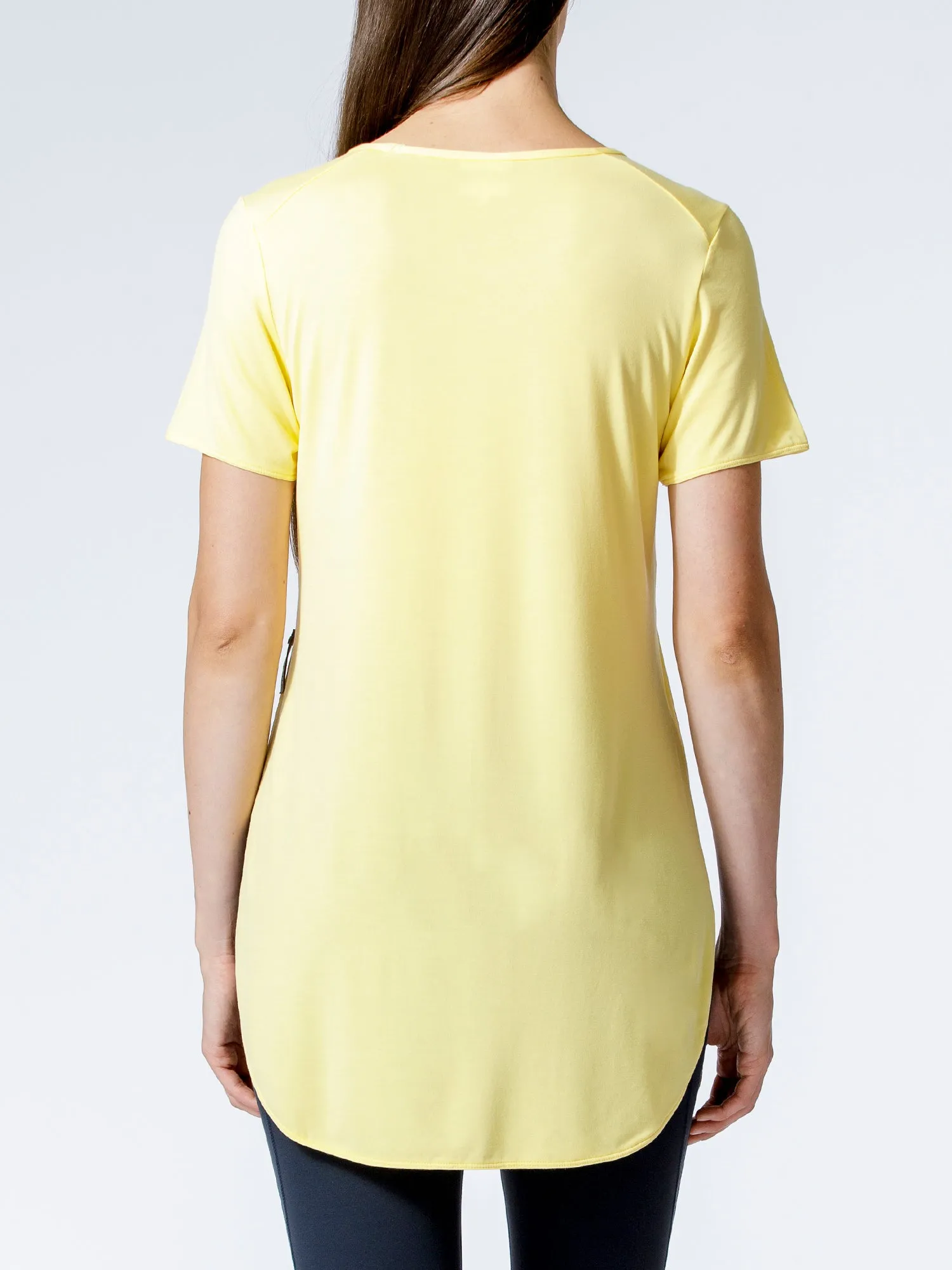 HI LO SIDE SPLIT TEE