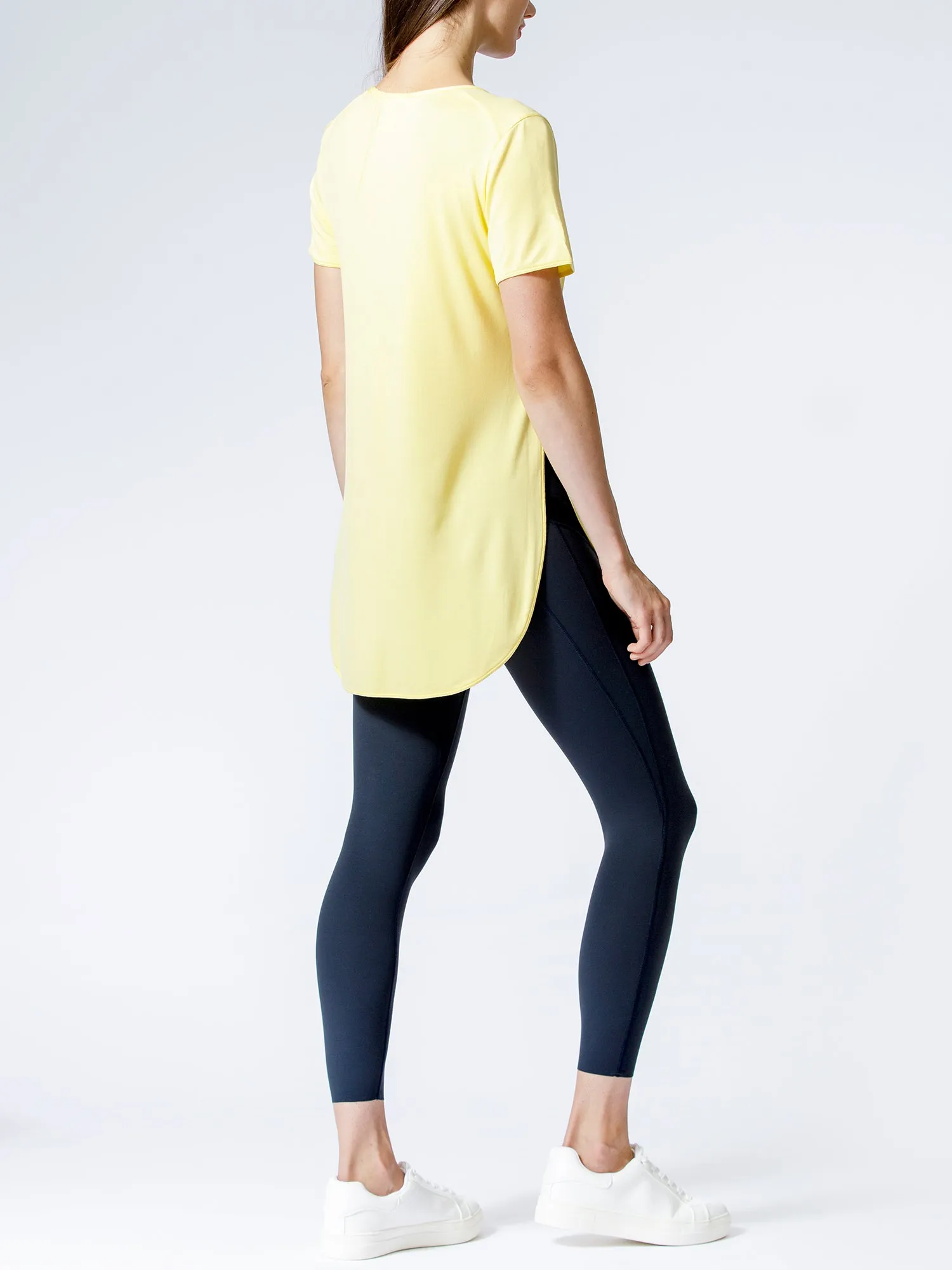 HI LO SIDE SPLIT TEE