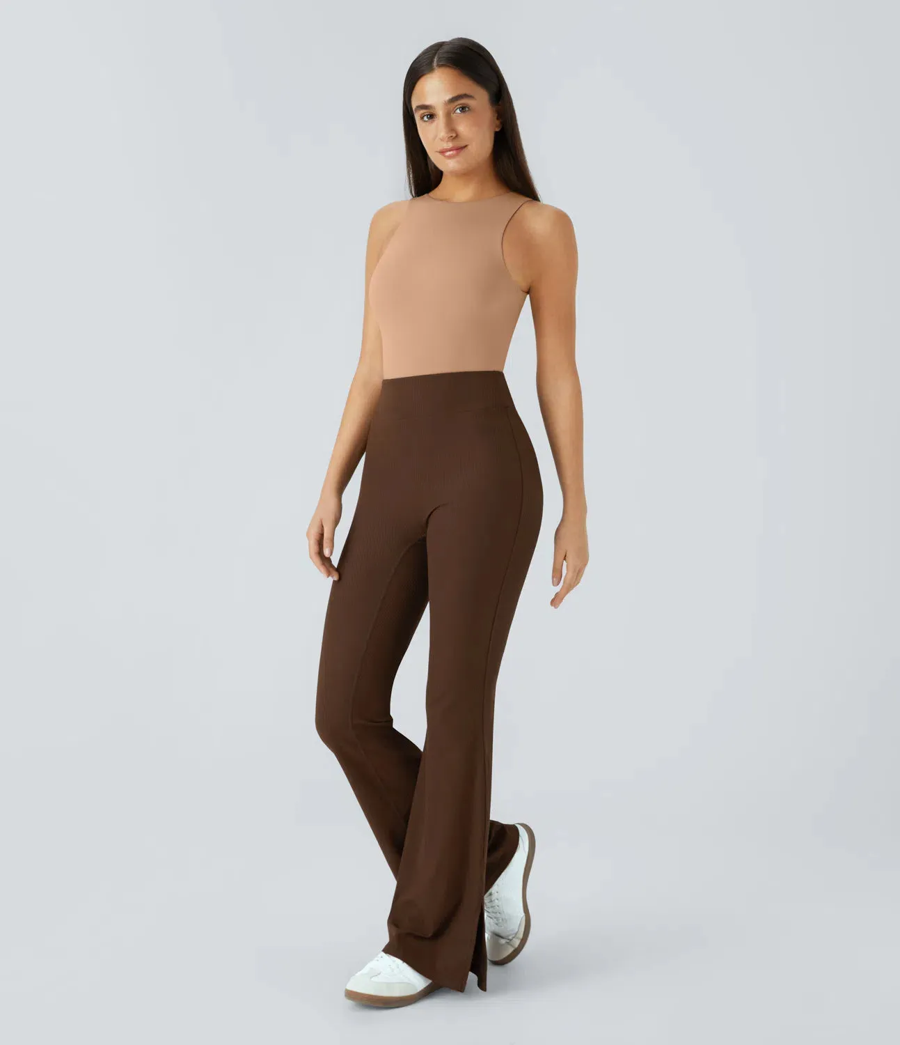 High-Stretch Skin-Friendly Bodysuit | Round Neck & Sleeveless