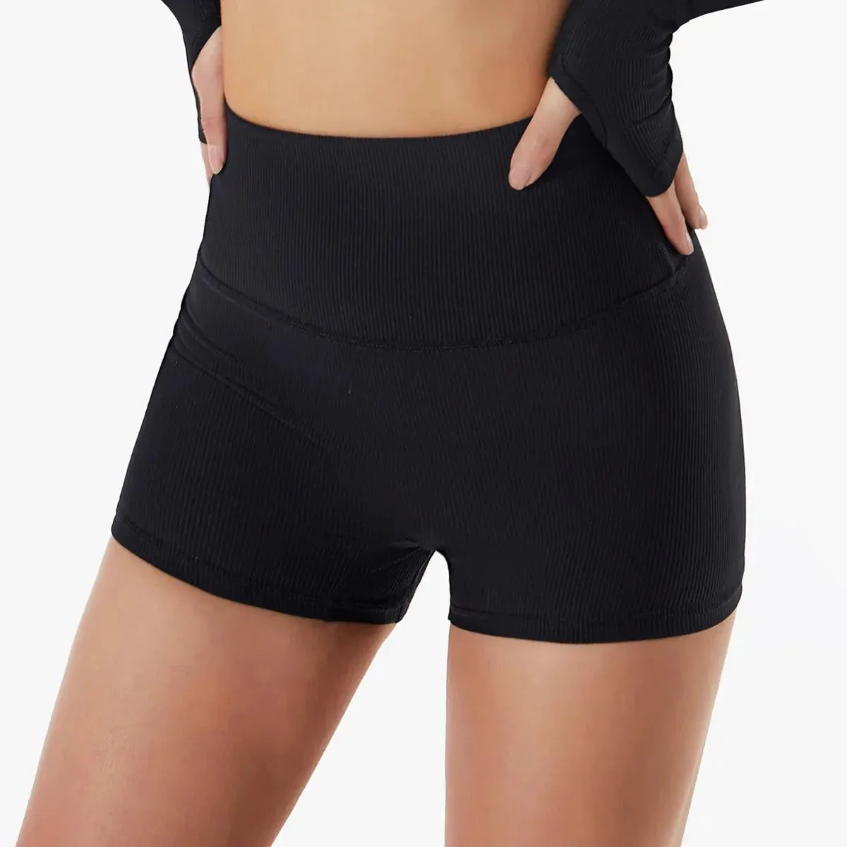 High-waist Fitness shorts
