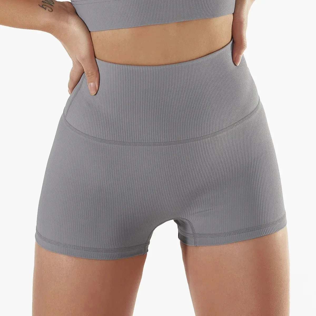 High-waist Fitness shorts
