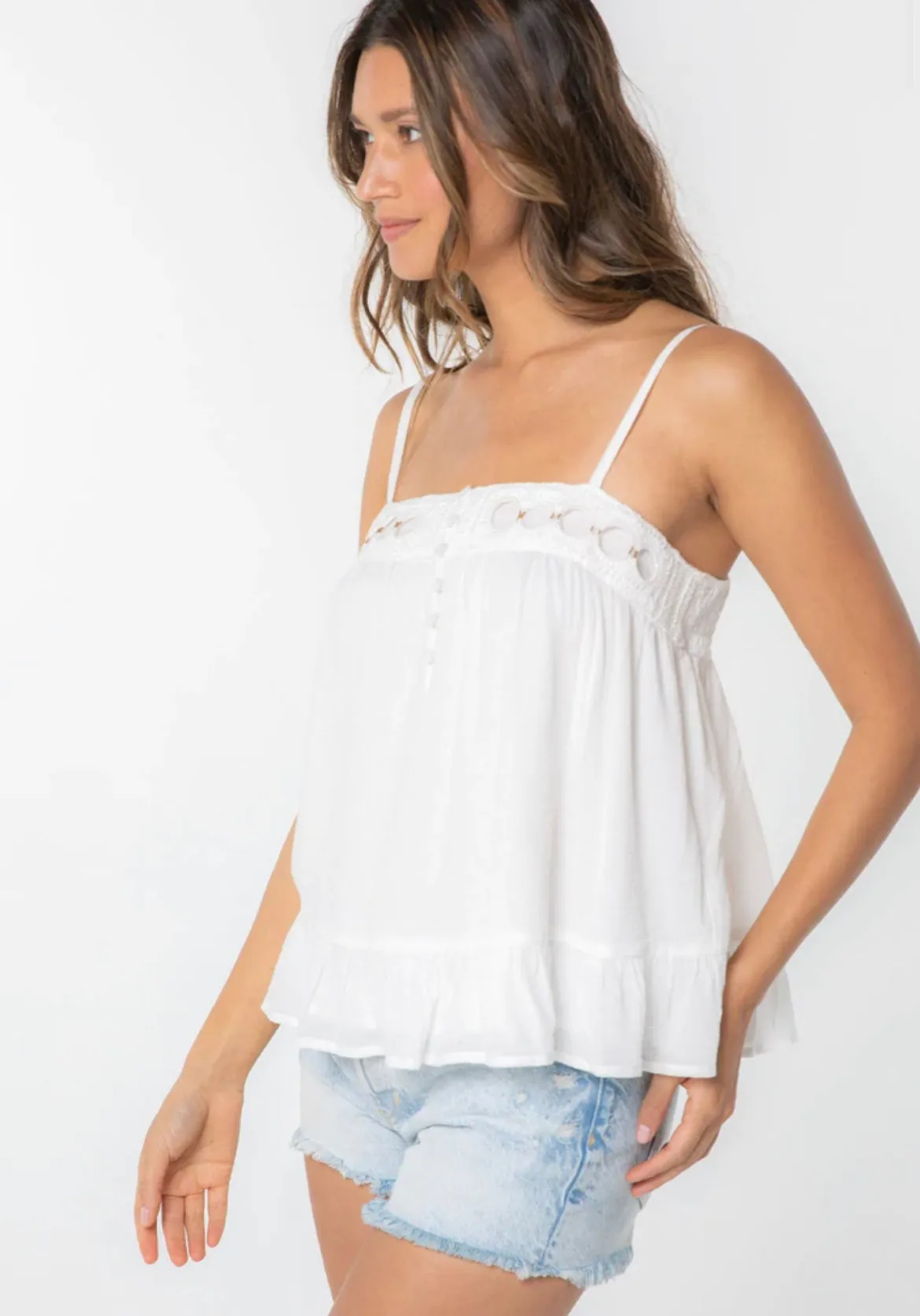Holmby Crochet Tank Top