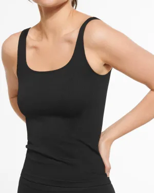 HONOLULU SEAMLESS TANK BLACK
