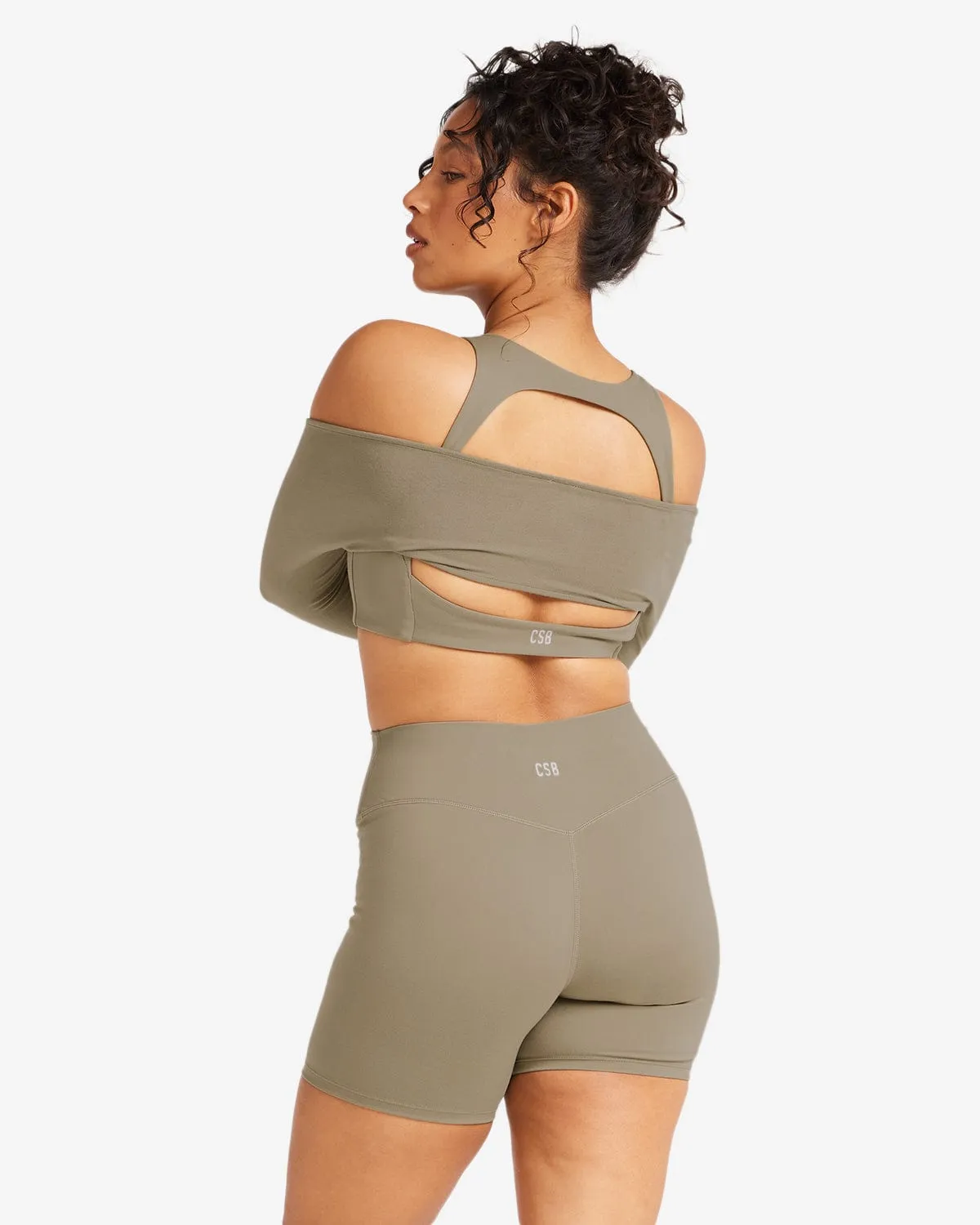 IM Capped Bolero | Vintage Khaki