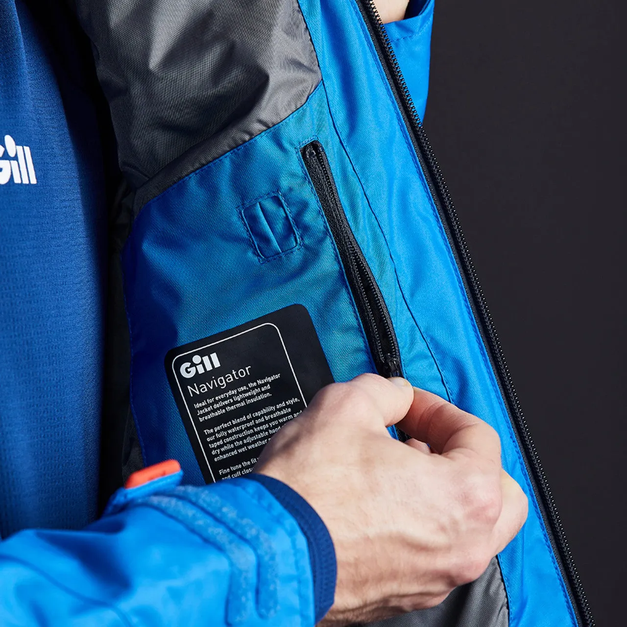 Inshore Navigator Jacket Blue