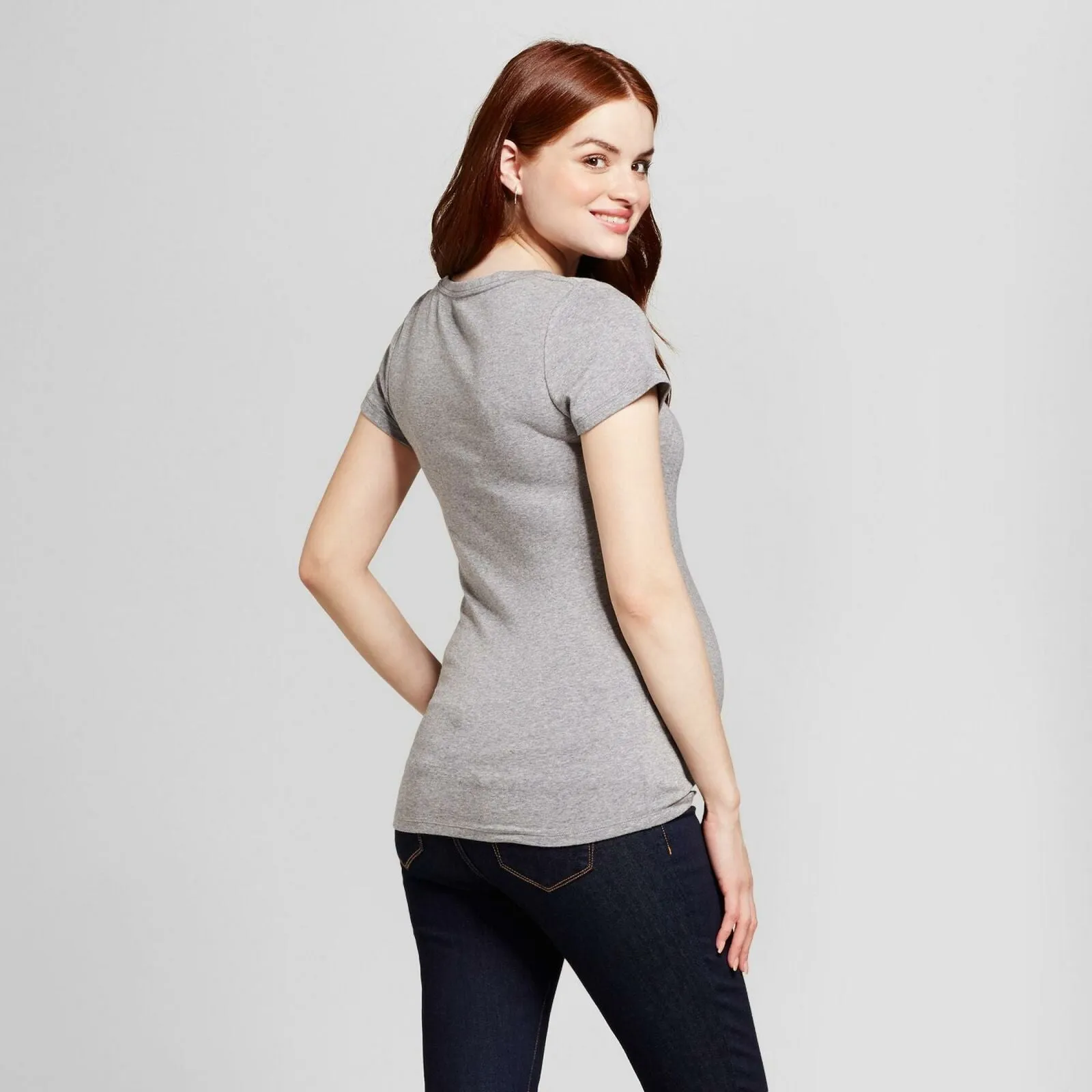 Isabel Maternity by Ingrid & Isabel Almond Neck T-Shirt