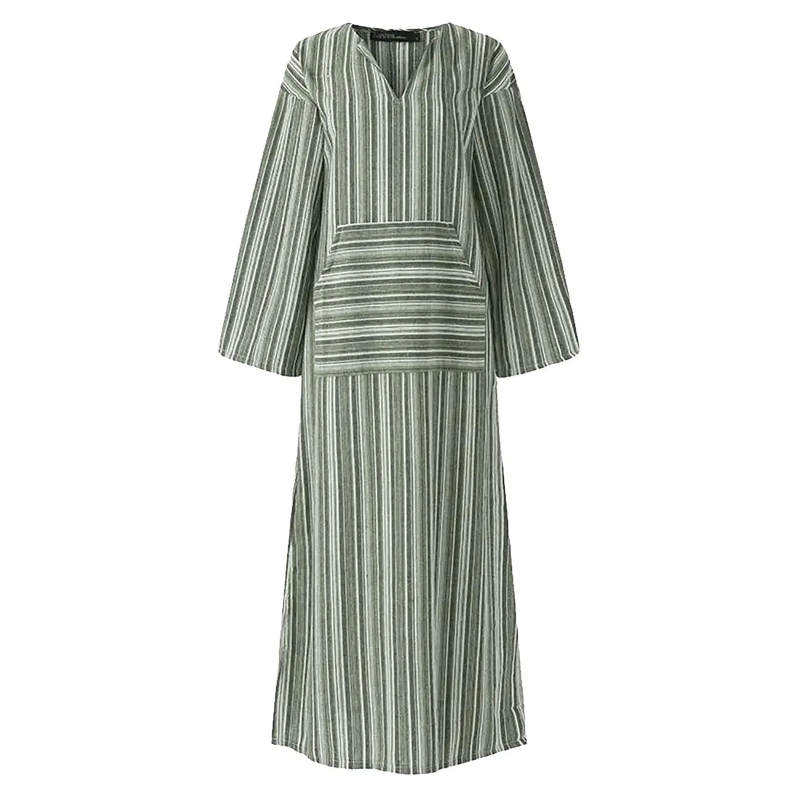Isabella® | Vintage striped maxi dress