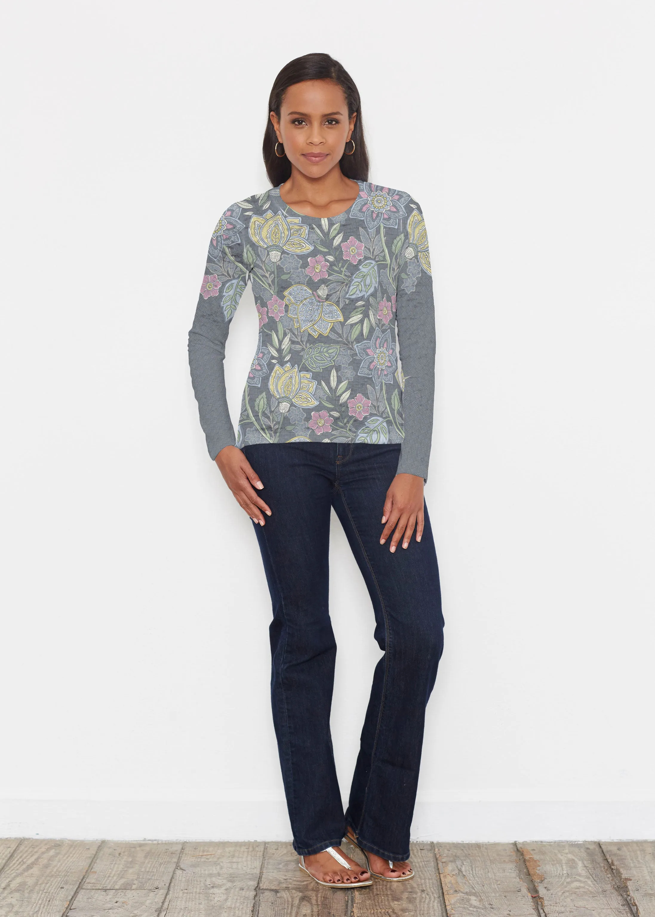 Isabellas Garden (13410) ~ Signature Long Sleeve Crew Shirt