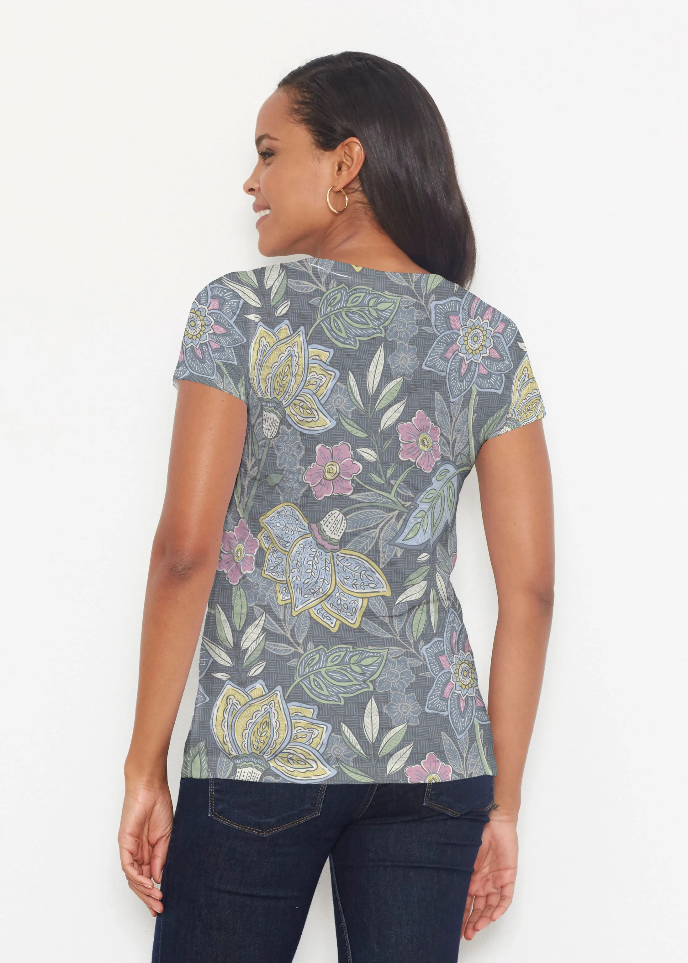 Isabellas Garden (13410) ~ Signature Short Sleeve Scoop Shirt