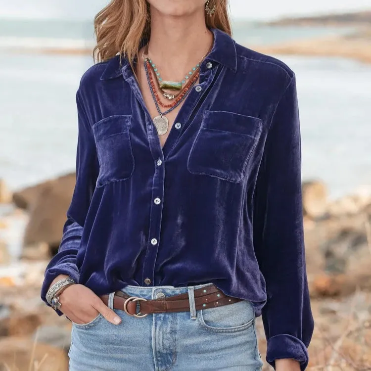 Isadora Velvet Shirt