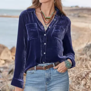 Isadora Velvet Shirt