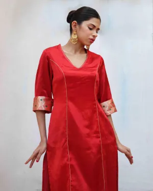 Ishq Mashru Silk Kurti & Bottom SET OF 2 - Sufiyana