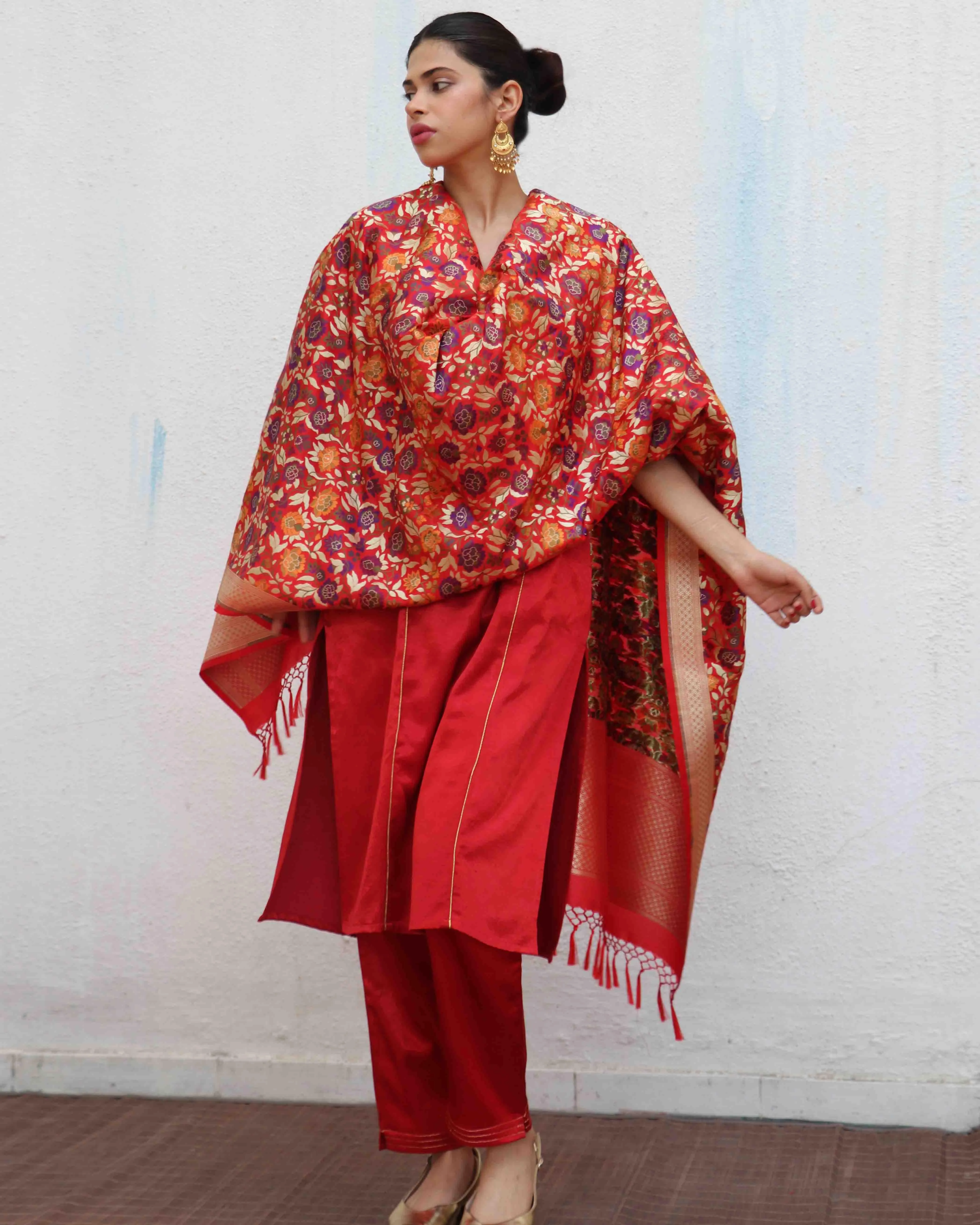 Ishq Mashru Silk Kurti & Bottom SET OF 2 - Sufiyana