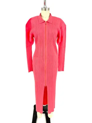 Issey Miyake Pleats Please Plissé Maxi Dress