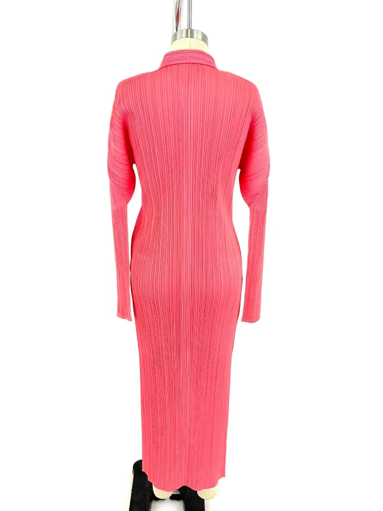Issey Miyake Pleats Please Plissé Maxi Dress
