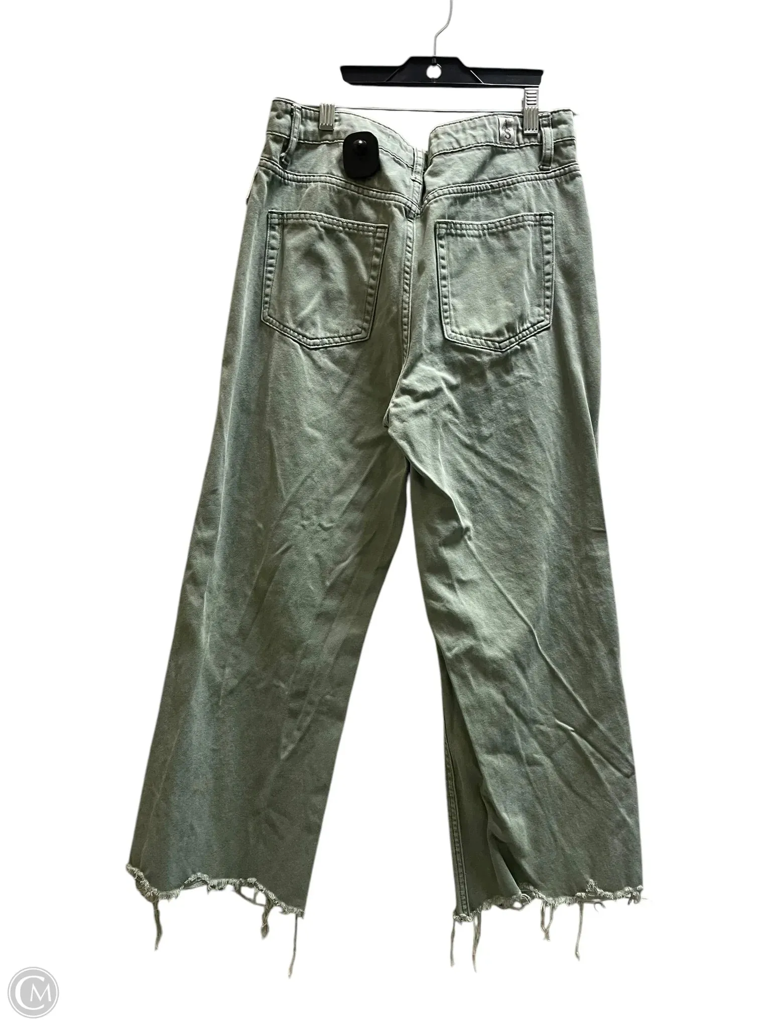 Jeans Wide Leg By Altard State In Green, Size: 8