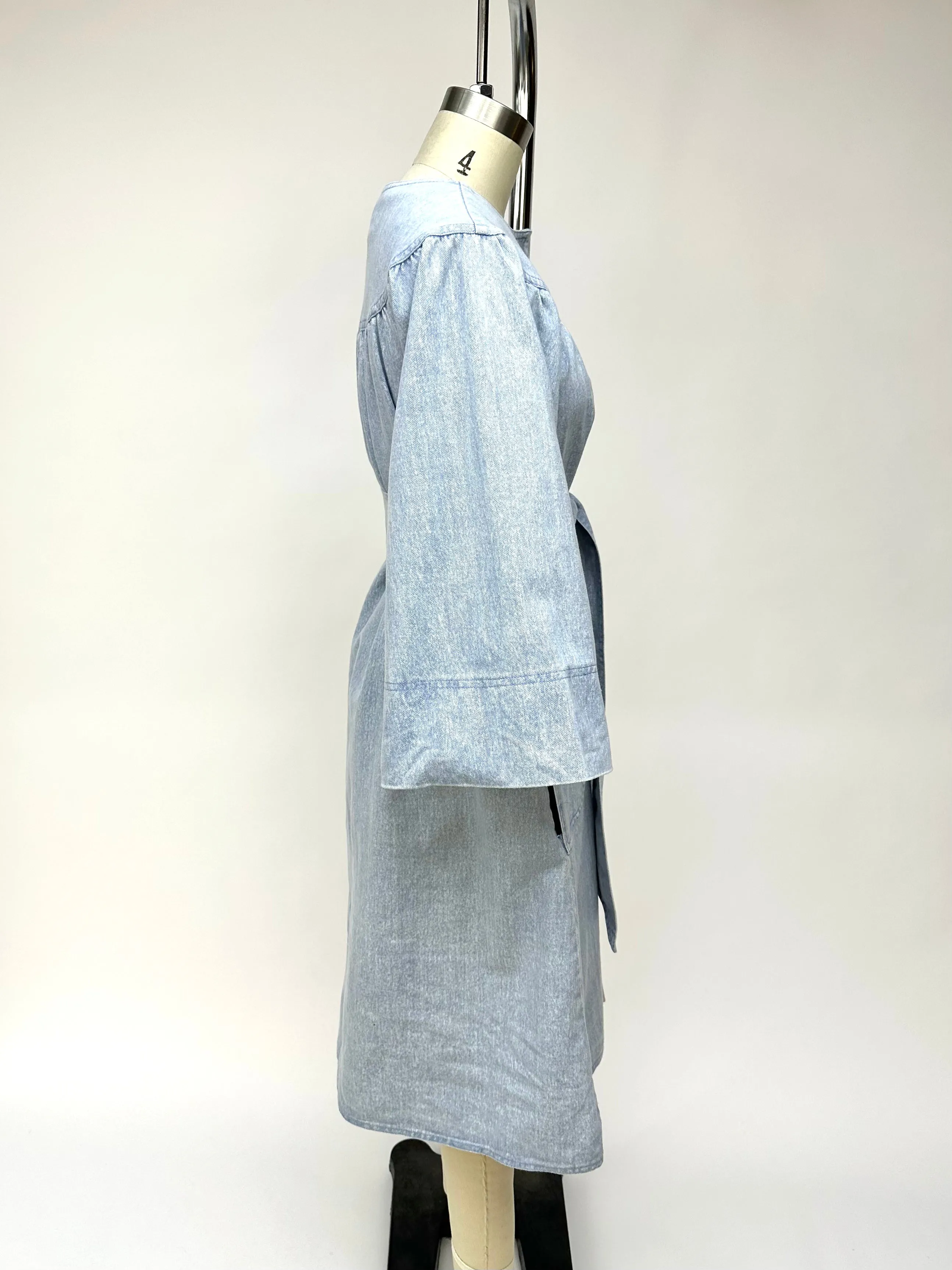 J.G. Saxe Denim Midi Dress