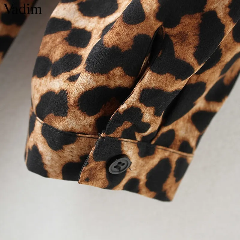 Jill Scott Vintage Leopard Print Maxi Dress