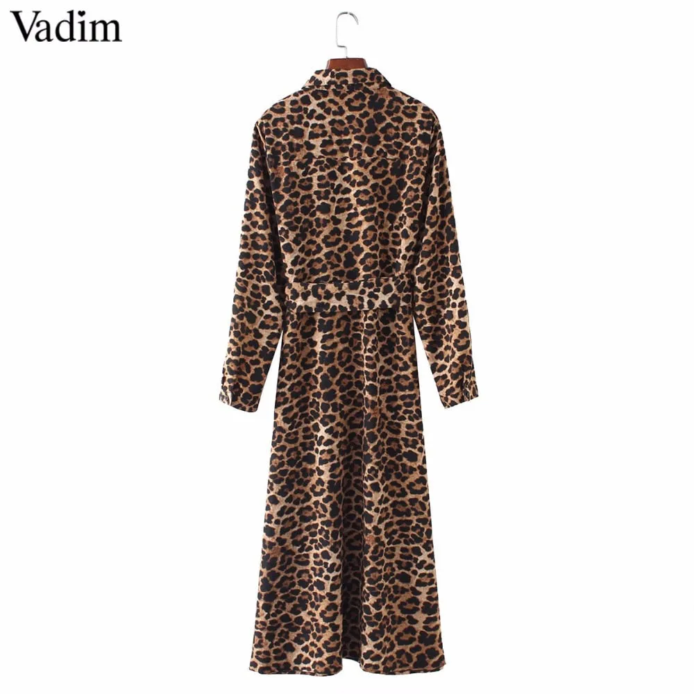 Jill Scott Vintage Leopard Print Maxi Dress
