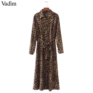 Jill Scott Vintage Leopard Print Maxi Dress