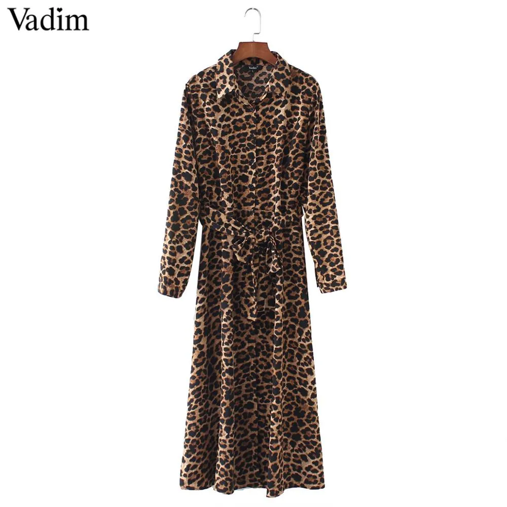 Jill Scott Vintage Leopard Print Maxi Dress