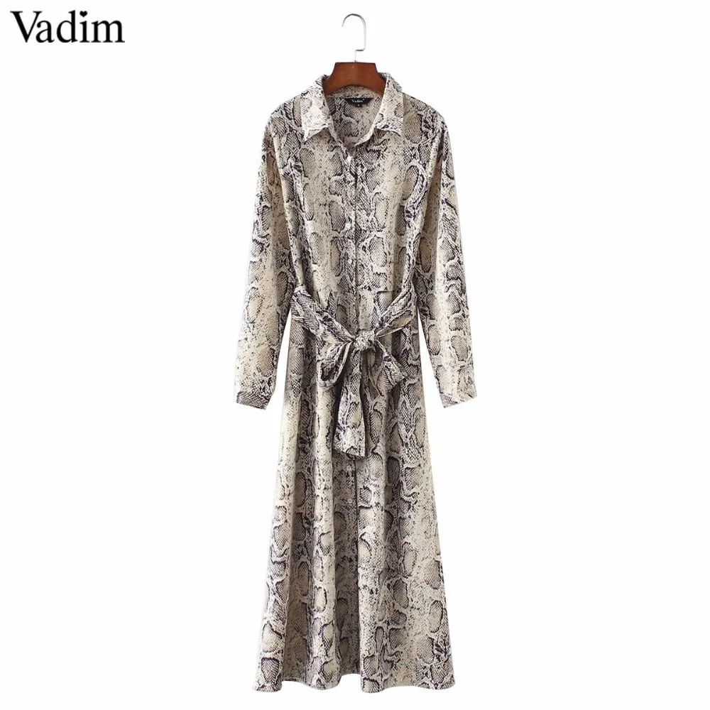 Jill Scott Vintage Leopard Print Maxi Dress
