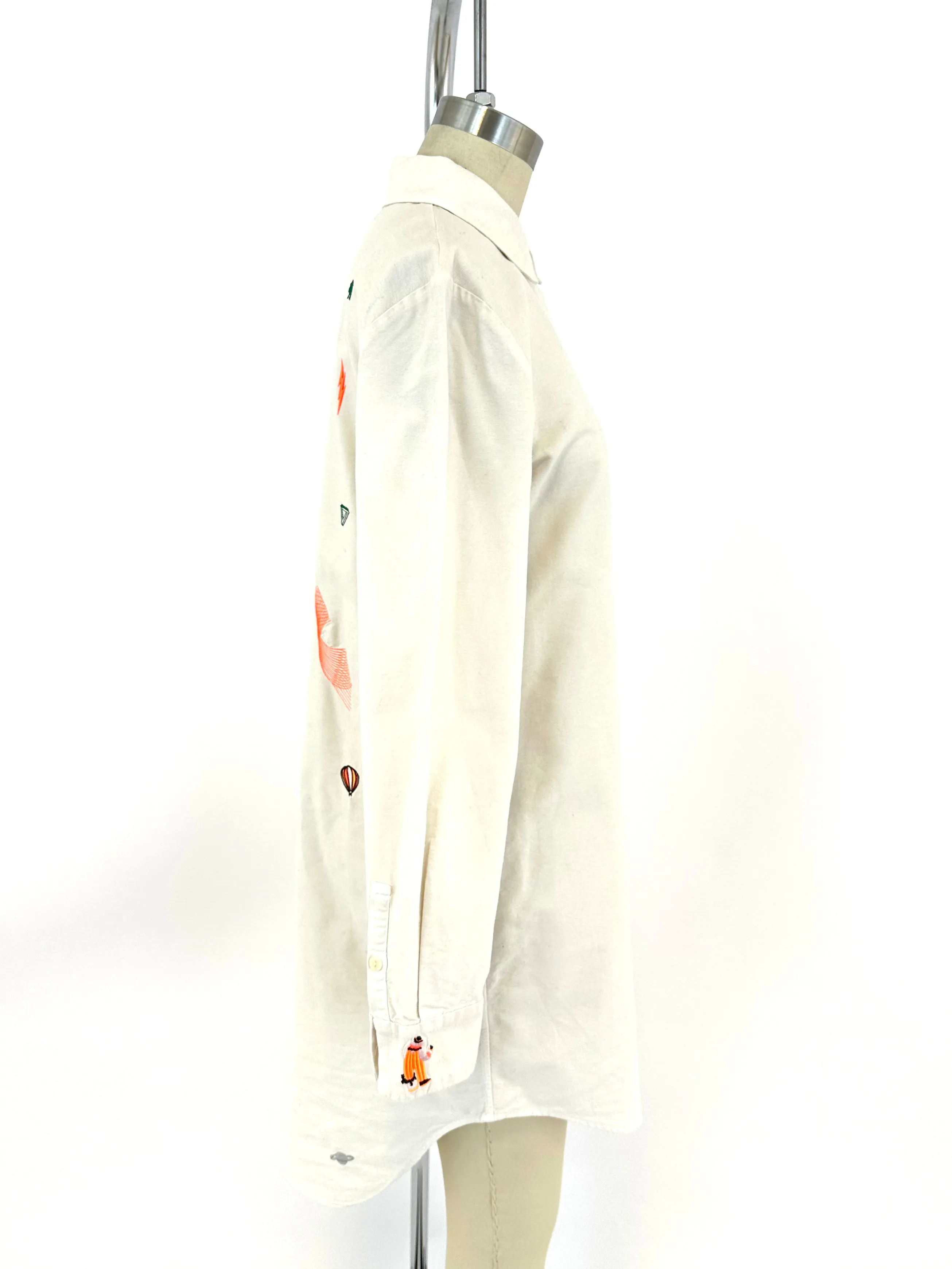 JNBY Novelty Embroidered Shirtdress
