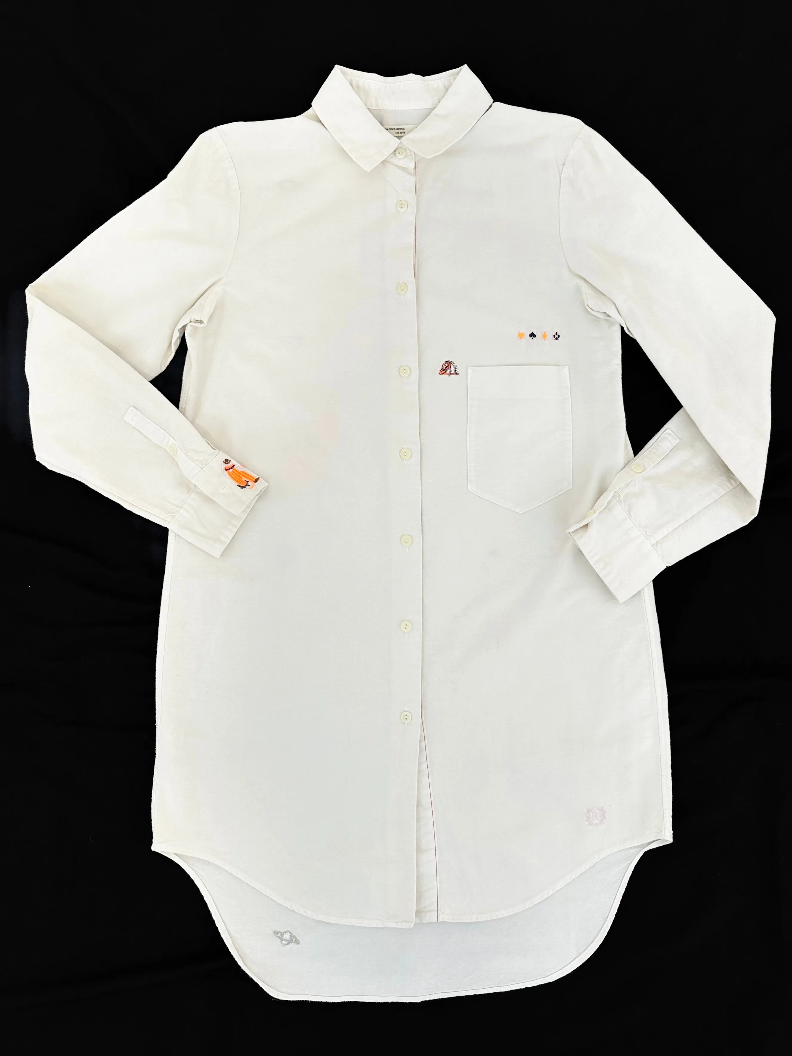 JNBY Novelty Embroidered Shirtdress