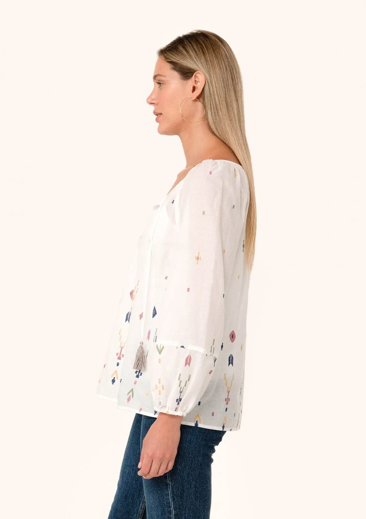 Julieta Embroidered Blouse