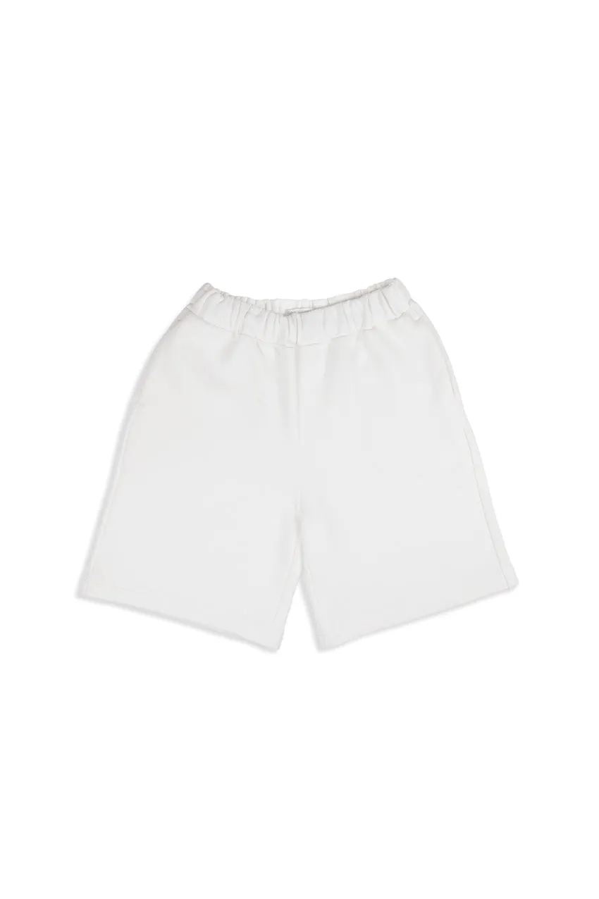 JUNA Sweatshorts White