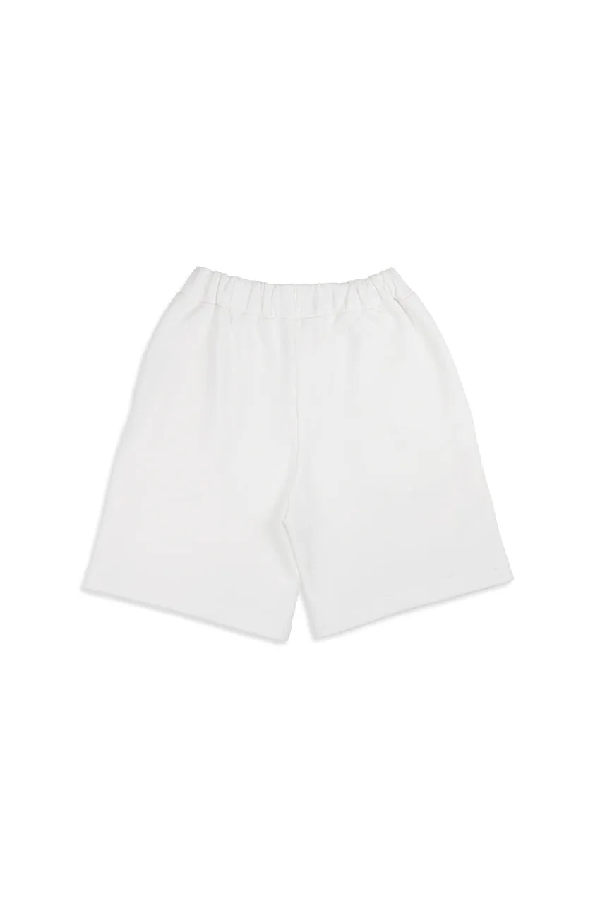 JUNA Sweatshorts White