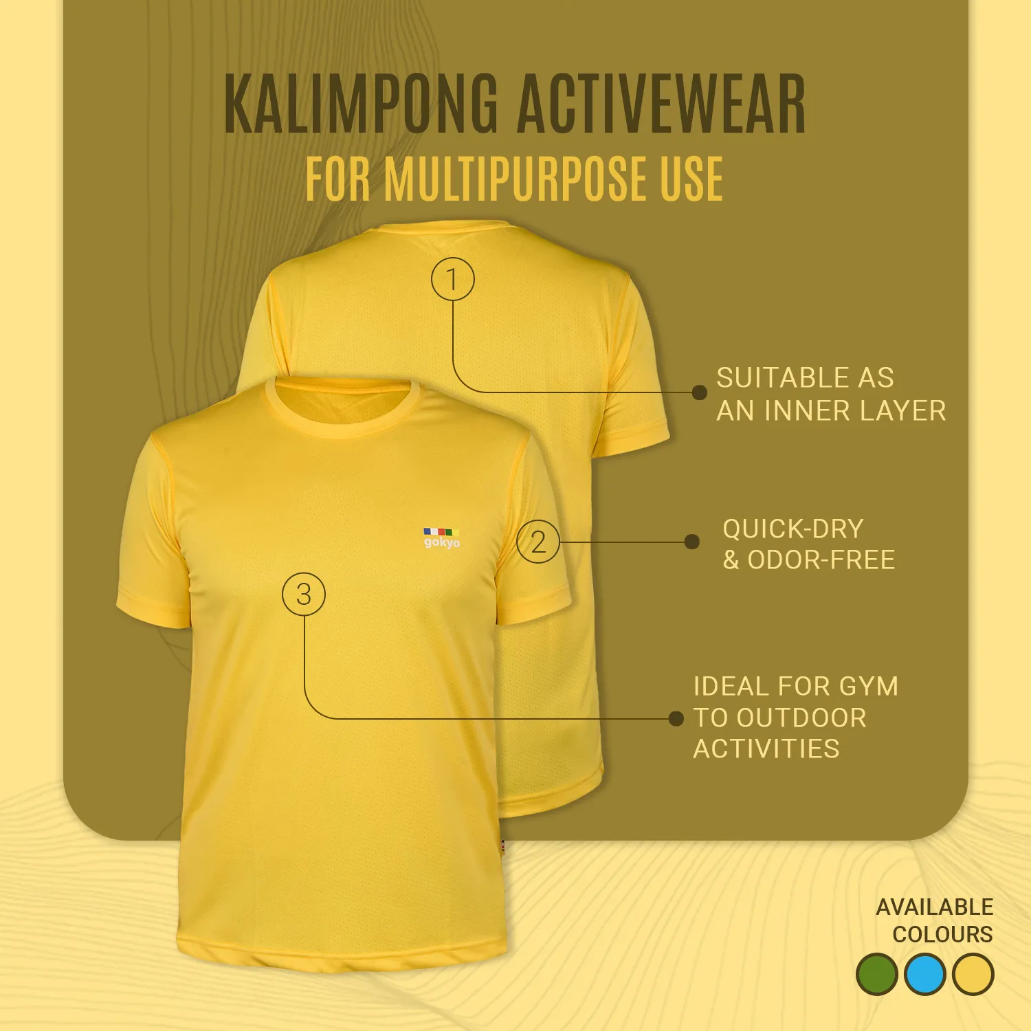 Kalimpong Activewear DryFit Tshirt