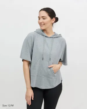 Kallie Hoodie Tee - Grey Marle