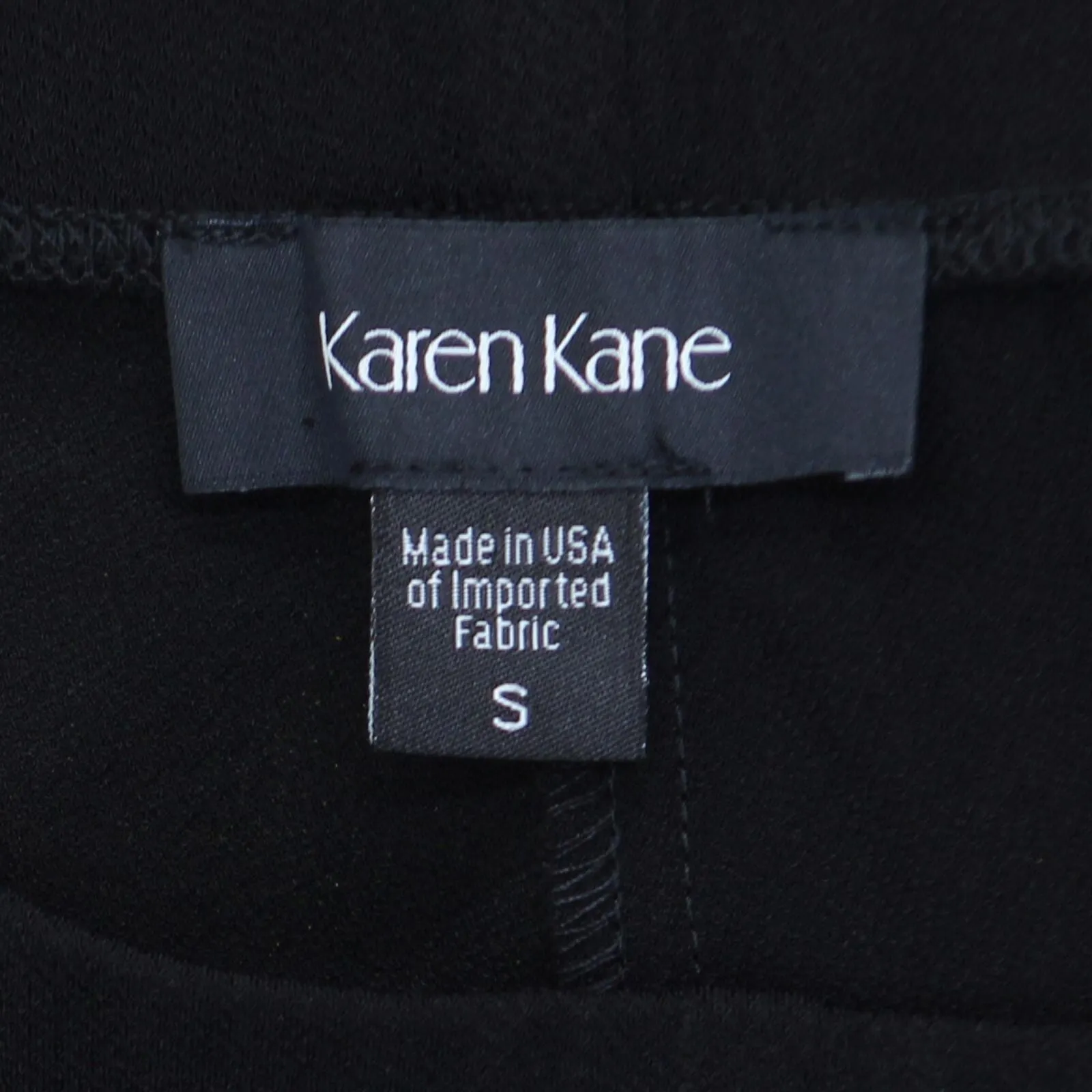Karen Kane Wide Leg Pull On Crepe Pants Leggings