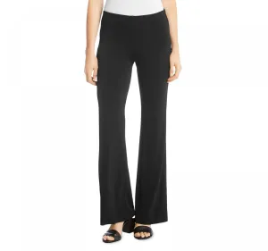 Karen Kane Wide Leg Pull On Crepe Pants Leggings