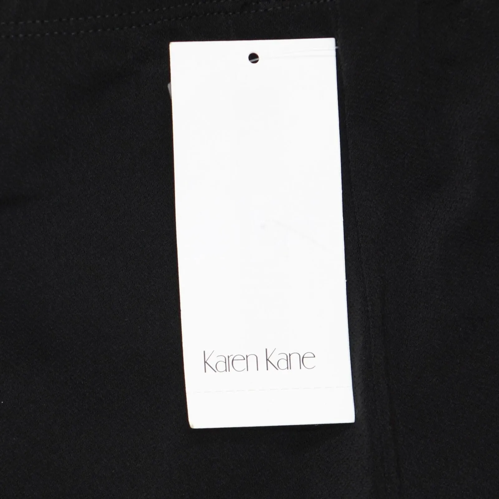 Karen Kane Wide Leg Pull On Crepe Pants Leggings