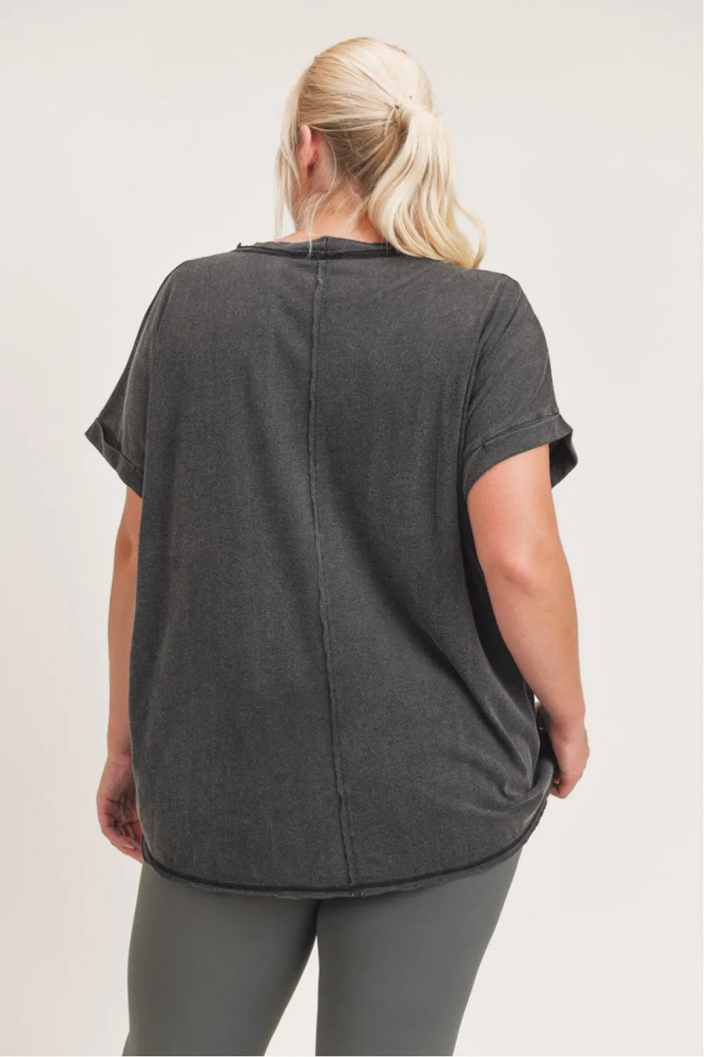 Keep It Casual Mineral Washed Top-Multiple Colors Available