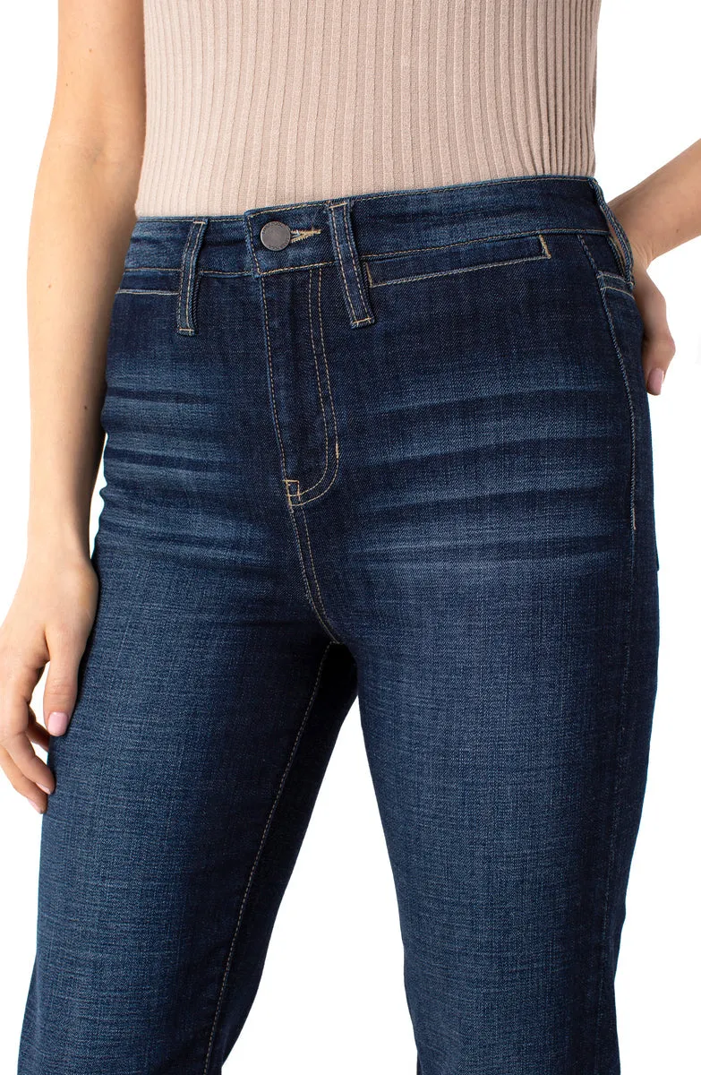 Kennedy Hi-Rise Straight Jean - Castle Wash