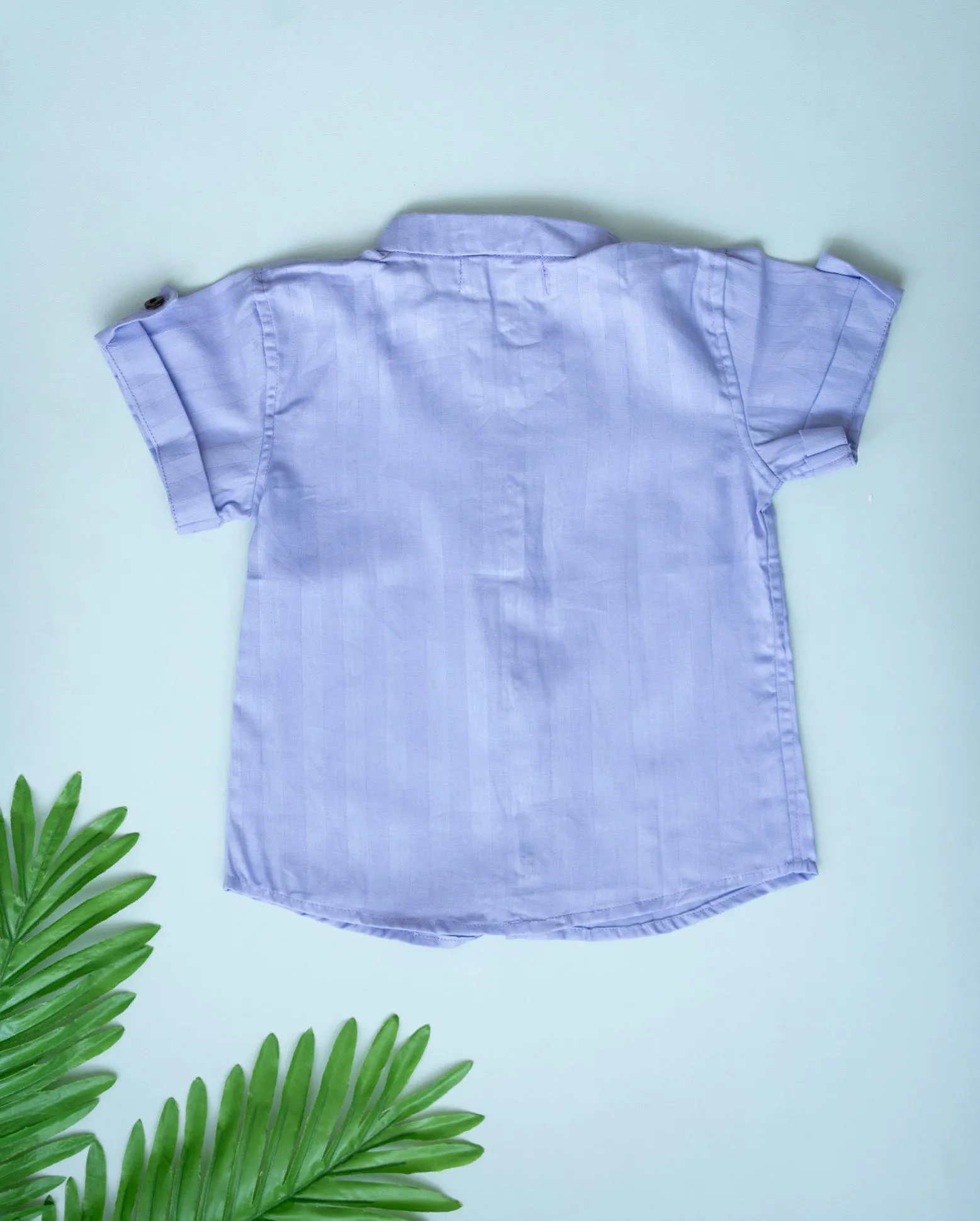 Klingaru Shirt - Lavender Self Stripes